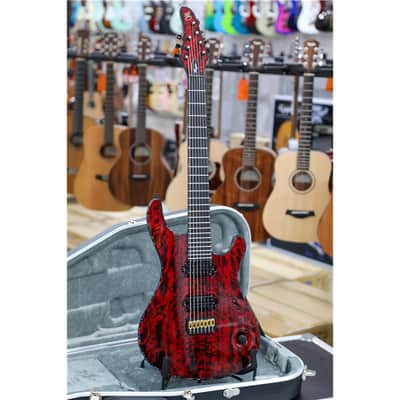 MAYONES Regius 7 Curly Poplar Trans Dirty Red image 3