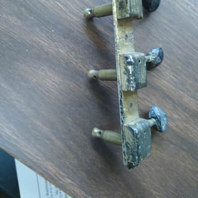 1947-1952 PAF Kluson Tuning Heads strip Single Line Gibson etc rare luthier part project restoration image 3