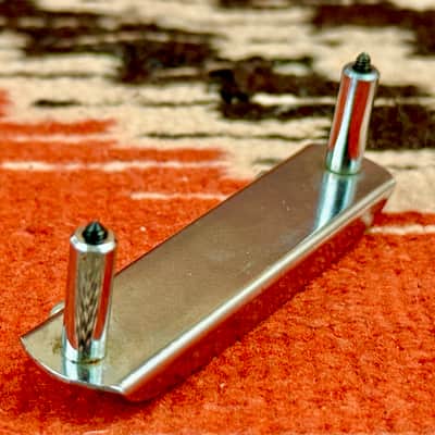 Vintage 1960's Fender Jazzmaster Jaguar Offset Guitar Bridge Complete ~1967 image 7