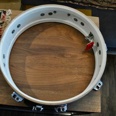 Ludwig Oyster Black Pearl Downbeat 4x14" Snare : 1964 #78989 image 19