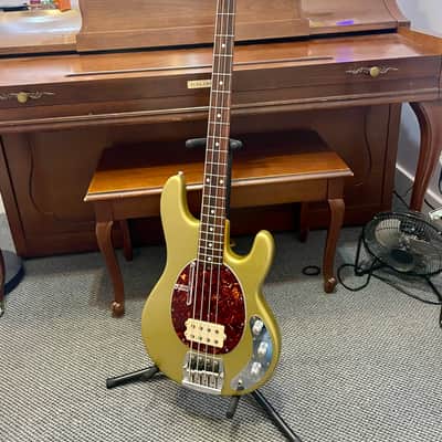 2010 Ernie Ball Music Man Stingray Classic 4 Eldorado Gold image 2