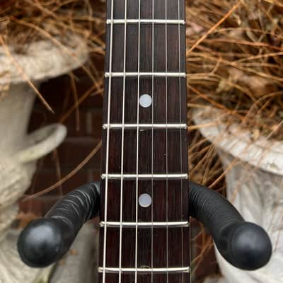 Vintage 1980’s Washburn SB-5 “Raven” 6 String Electric Guitar~MIJ~ Fresh Pro Setup image 11