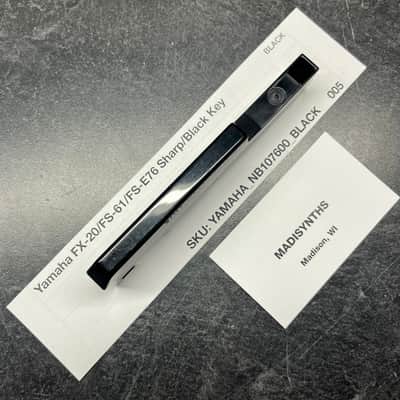 ORIGINAL Yamaha/Korg Replacement Black/Sharp Key (NB107600) for Yamaha DX7/DX5/DX9, SY77/SY85/SY99, Korg M1, Wavestation, Z1, etc