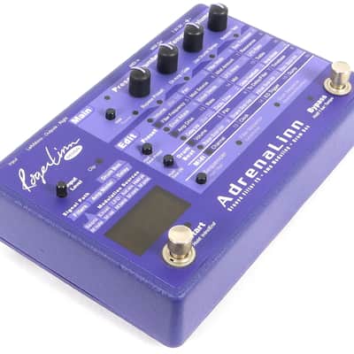 Roger Linn AdrenaLinn Guitar Multi Effects Pedal Amp Modeler Drum Machine image 4