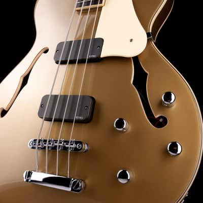 Pre-Owned Schecter Corsair Bass Metallic Gold image 5