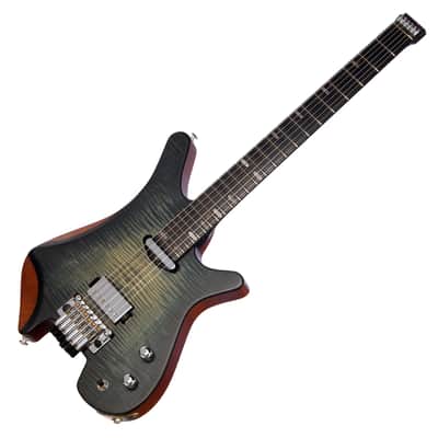 Liggett Guitars Custom Galaxy Headless - Satin Denim Burst - Hand Made Boutique Electric - USED! image 6