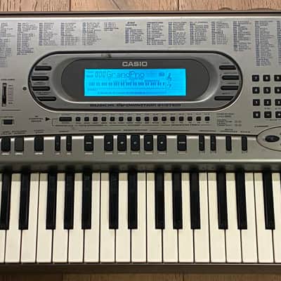 Casio WK-1800 76-Key Full Size Keyboard Workstation W/ Adapter Tested Works