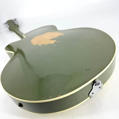 1969 Gretsch 6118 Double Anniversary - 2 Tone Smoked Green image 18