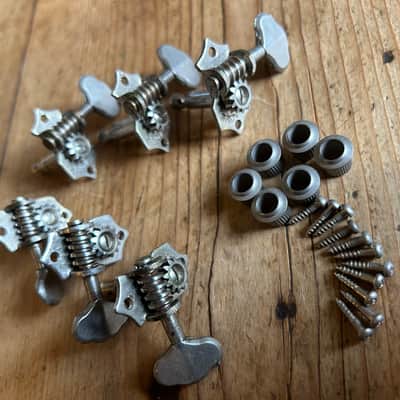 Grover Sta-Tite open back Tuners circa 1950 - Nickel image 2