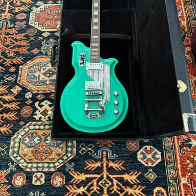 Eastwood Airline Map DLX Mid-2000s - Seafoam Green image 1