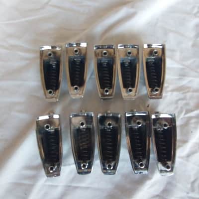 Ludwig (10) Vintage super classic bass drum lugs w/ screws 1960s mint! image 6