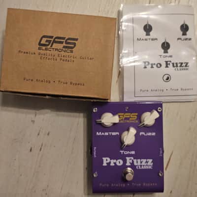 GFS Pro Fuzz Classic Distortion Pedal NOS image 1