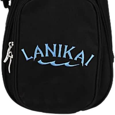Lanikai CDST-CET Cedar Solid Top Cutaway Acoustic Electric Tenor Ukulele w/ Bag image 5