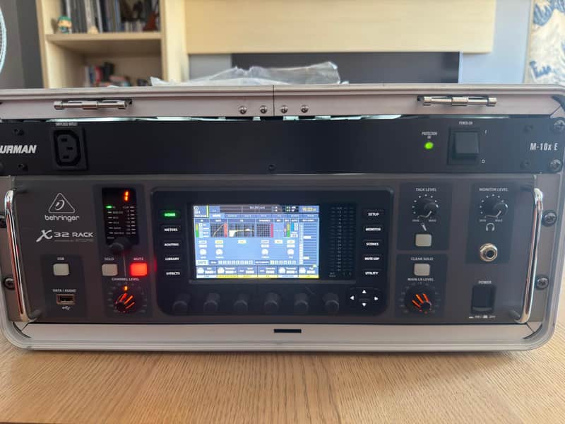 Behringer X32 Rack + Gator Rack 4u + Furman M-10X E + Cymatix x32 card image 1