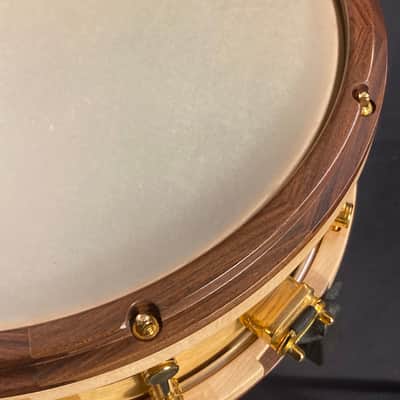 Pro-Mark / Stanbridge - Limited Edition 5.5x14" Japanese White Oak & Walnut Snare Drum (#8 of 50 in 5.5") 2007 image 21