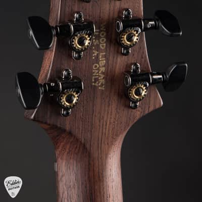 PRS Eddie's Guitars Wood Library Studio Brazilian / Rosewood Neck - Charcoal Burst #422138 image 8