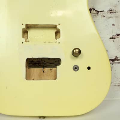 Vintage 80s Chandler Industries USA Kramer Pacer Guitar Body / Aged Cream image 2