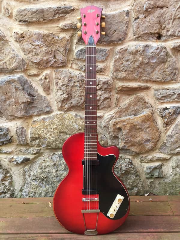 Hofner Colorama II 1959 Red Cellulose image 1