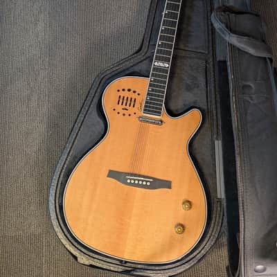 Godin Multiac Steel Natural HG Acoustic/Electric Guitar w/Case (Used) image 10
