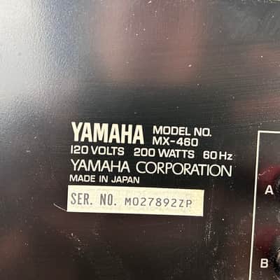 Yamaha MX-460 Hi-Fi Power Amplifier image 12