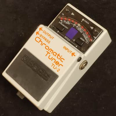 2000 Boss TU-2 Chromatic Tuner (Pink Label) Made in Taiwan - Vintage TU2 image 2
