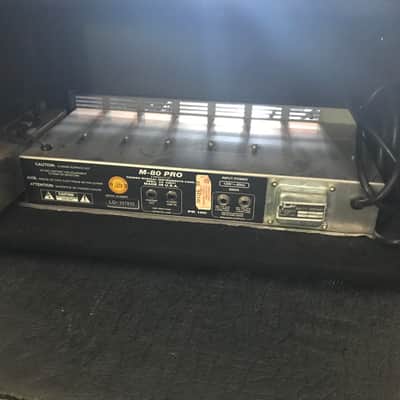 Fender M80-PRO rack head 1989 black image 2