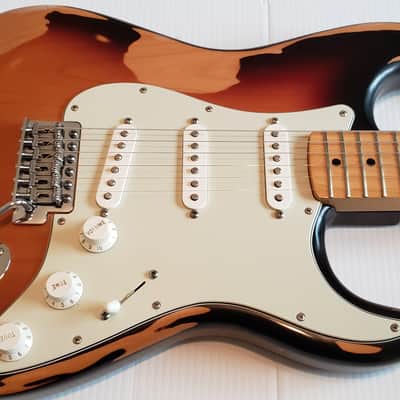 Fender Standard Stratocaster RELIC  2016 Sunburst/Relic image 4