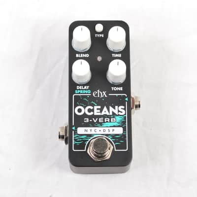 Used Electro-Harmonix EHX Pico Oceans 3-Verb Multi-function Reverb Guitar Pedal image 1