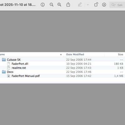 Presonus Faderport driver CD from 2006 image 2