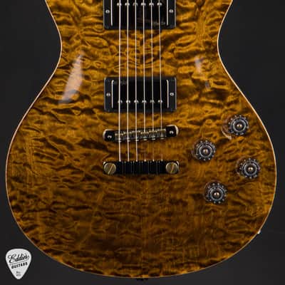 PRS Eddie's Guitars Wood Library McCarty 594 Singlecut Swamp Ash/Figured Maple Neck - Black Gold Burst image 2