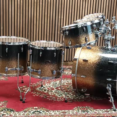 Sakae Osaka Heritage Evolved GEN2 Maple Shell Pack -  Black & Gold - 22", 10",12",13",14" & 16" image 10