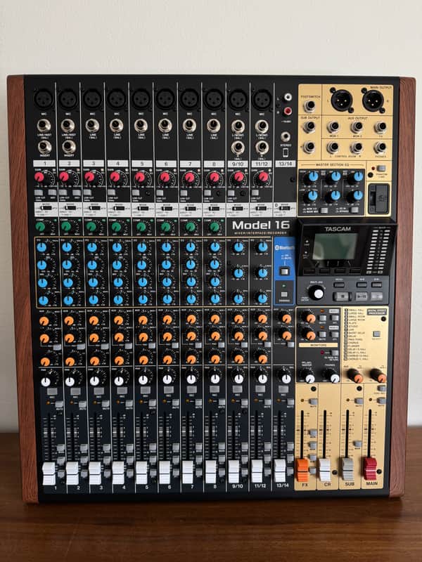 TASCAM Model 16 Multitrack Recorder / Mixer / Audio Interface