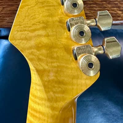 Warmoth 5A Flame Maple SRV Stratocaster Neck image 5