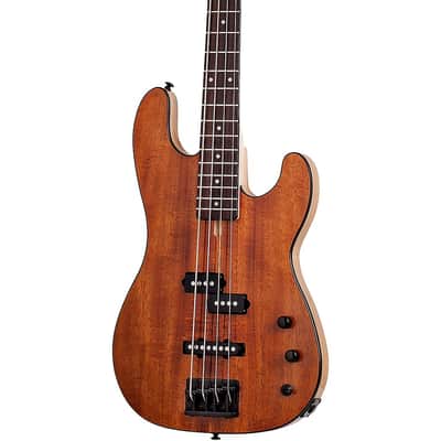 Schecter Guitar Research Michael Anthony MA-4 4-String Electric Bass Regular Gloss Natural image 5