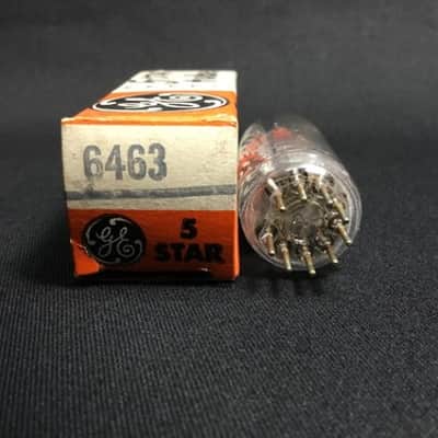 NOS GE 6463 VINTAGE Audio Amplifier VACUUM TUBE Tested Strong USA 4.3385-D image 3