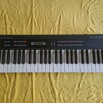 Roland Alpha Juno-1 49-Key Programmable Polyphonic Synthesizer 1985 - 1988 - Black