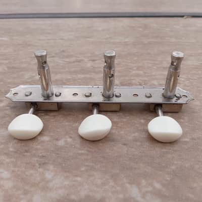 Vintage 1950's Kluson Bass Side Single Line Slot Head Tuner Strip! Lap Steel Guitar Part! image 4