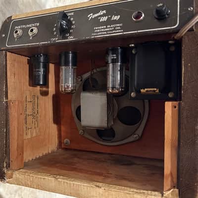Fender Champ 600 Combo 1952 - Beige Tweed image 16