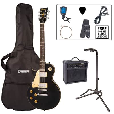 Encore E99 Electric Guitar Pack ~ Left Hand Gloss Black image 1