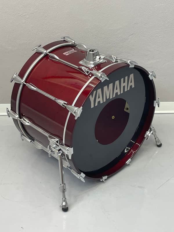 Yamaha Recording Custom 20x14 Bass Drum Cherry Made in japan image 1