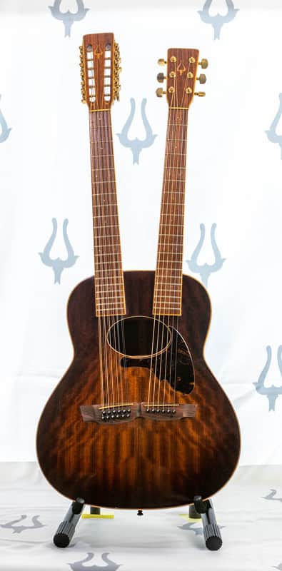 Daion THE '80W Doubleneck (6/12 String) Acoustic Early 1980s - Serial 103471 image 1