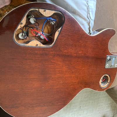 Memphis Les Paul copy 70’s Tobacco burst image 6