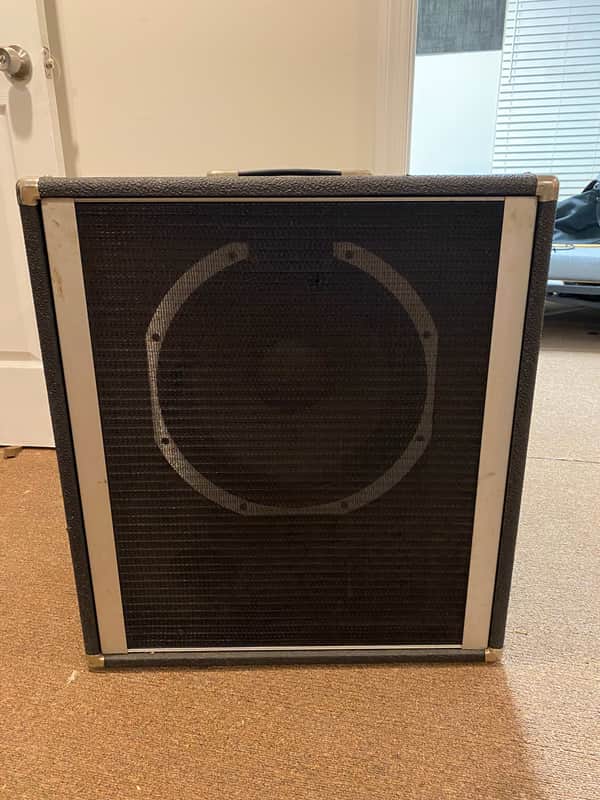 Peavey 1x15 bass cabinet 80's - Black Hard Rolex image 1