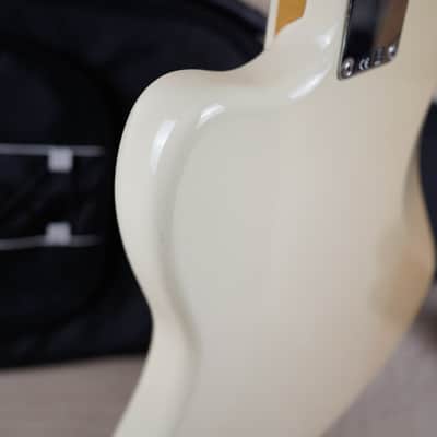 Fender Ken Custom FSR Classic Player Jaguar Special 2013 Arctic White w/ Bag image 13