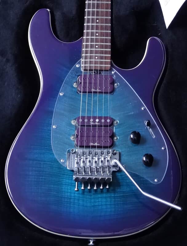 Music Man Steve Morse Y2D Floyd Rose Deep Purple Burst All Complete image 1