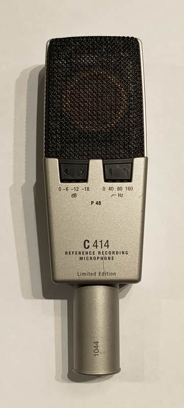 AKG C414 LTD Reference Recording Microphone 60th Anniversary Limited Edition 2007 - Platinum image 1