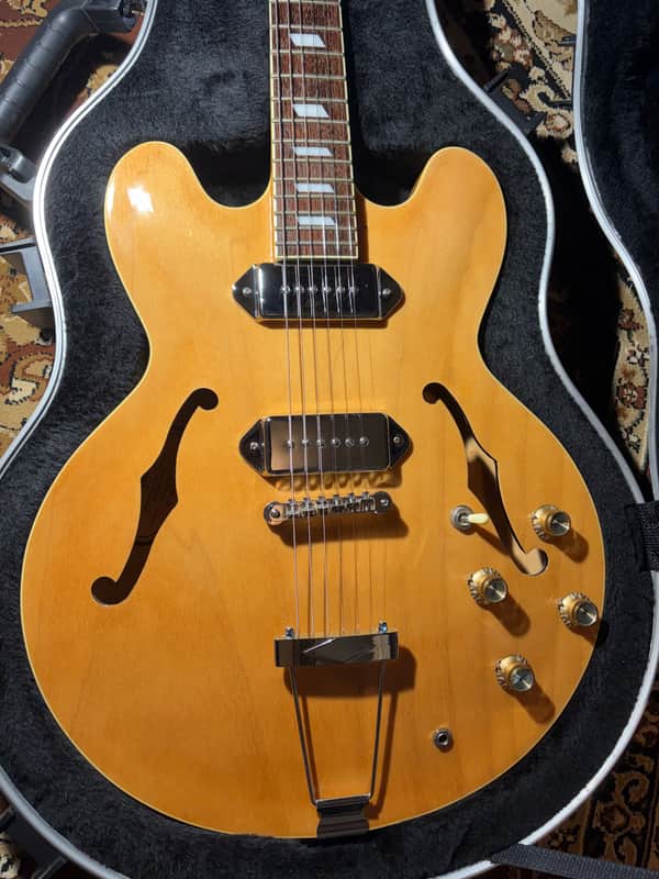 Epiphone Casino MIK (Peerless Factory) 2003 MINT CONDITION W/ CASE + PICKGUARD