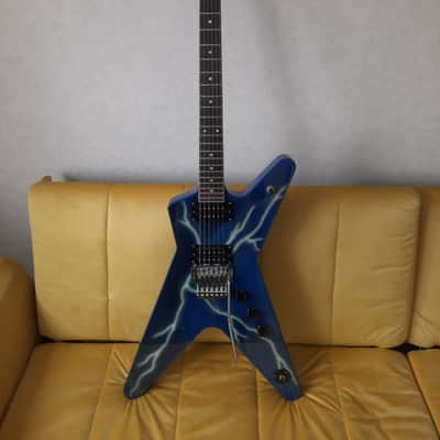 ESP Edwards EP-90 1990's - Blue Bolt | Reverb