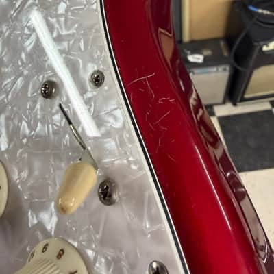 Fender FSR Special Edition Player Stratocaster with Maple Fretboard 2019 Candy Red Burst image 13