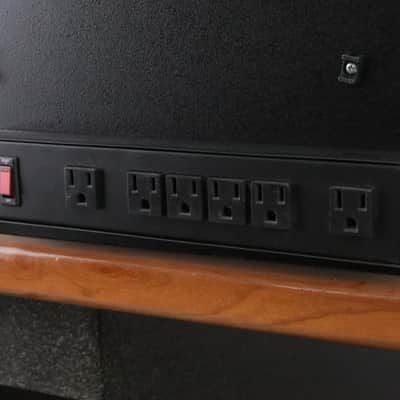 KK Audio 24U Studio Workstation Production Desk w/ Shelf and Power Strips #47457 image 11